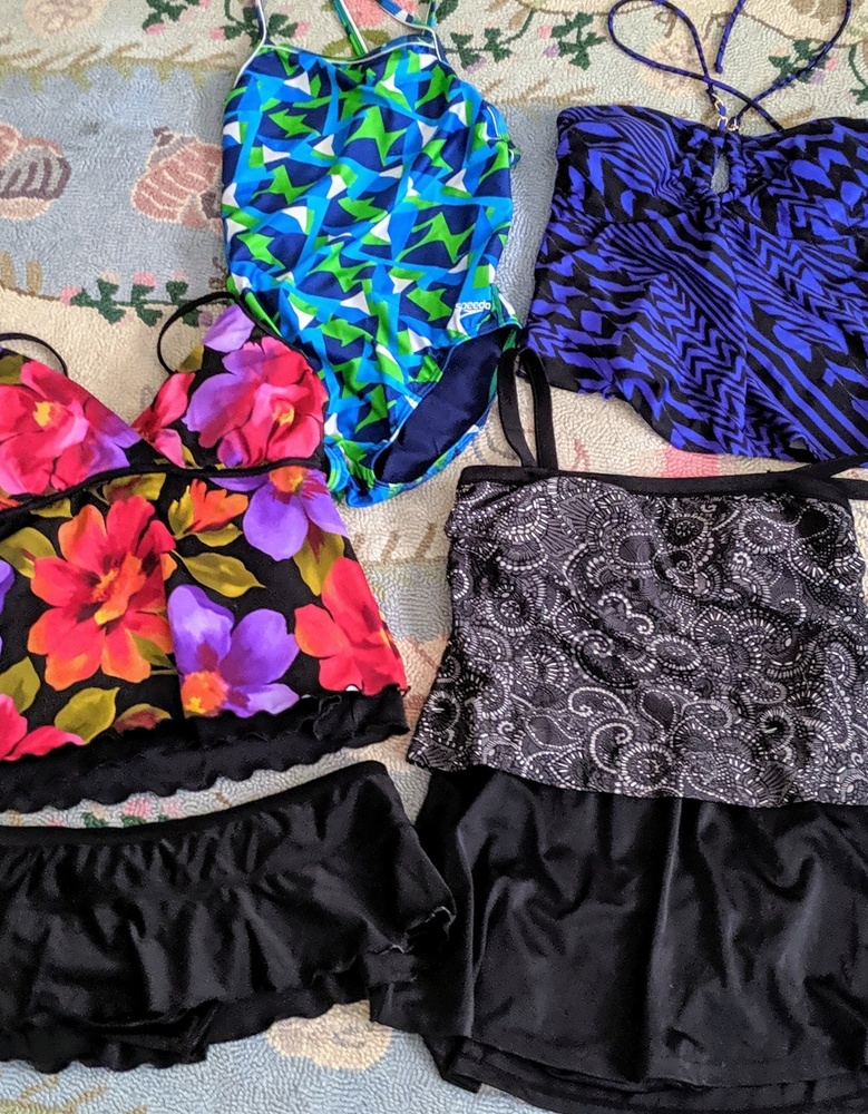 Lot of 5 High-End Women's Swimsuits